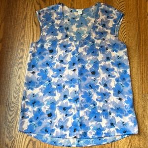 Jcrew silky scoop neck blouse